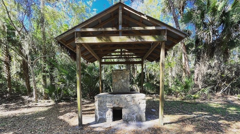 ruins of old sugar mill in New Smyrna Beach, FL