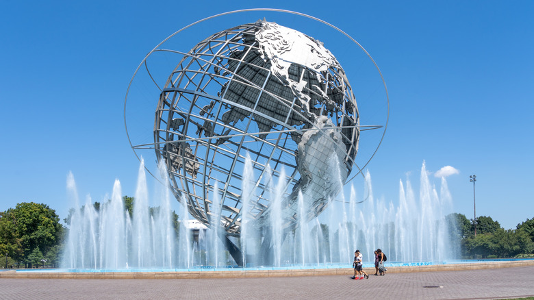 The Unisphere sculpture at Flushing Meadow Corona Park