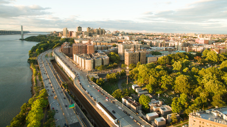 Washington Heights neighborhood in New York City