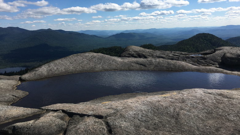 Ampersand Mountain in the Adirondack Mountains in New York