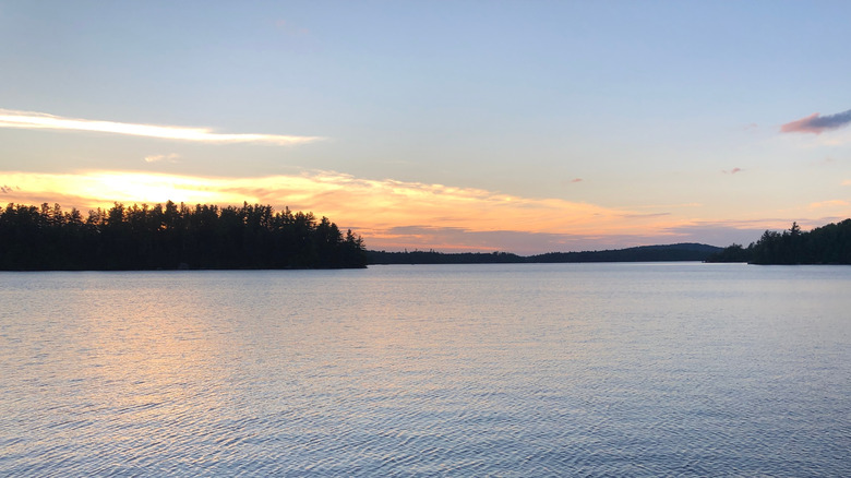 Mount Arab in the distance, Adirondacks, New York
