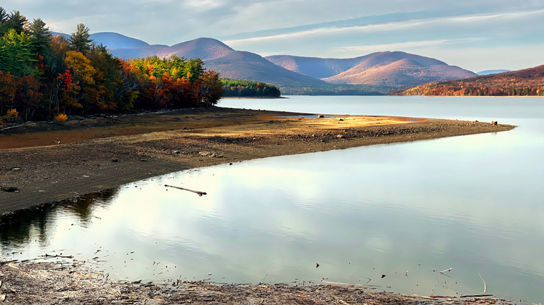 The Ashokan Reservoir in Phoenicia, New York