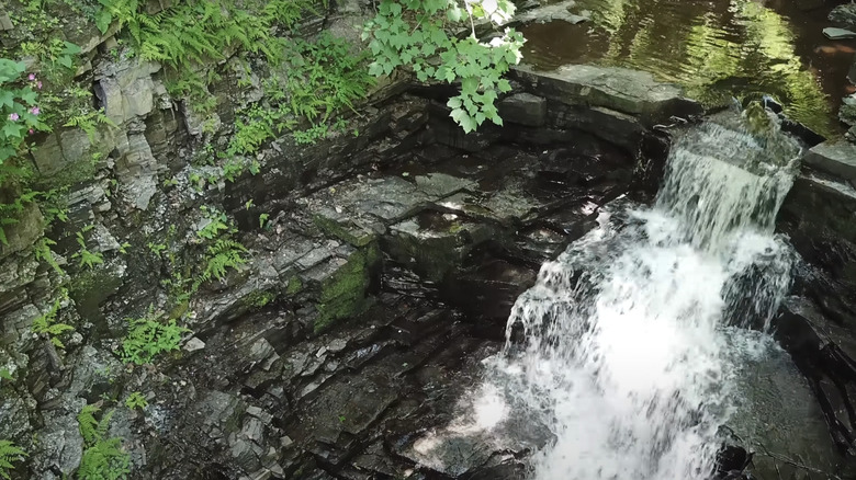 Waterfall in Whetstone Gulf State Park