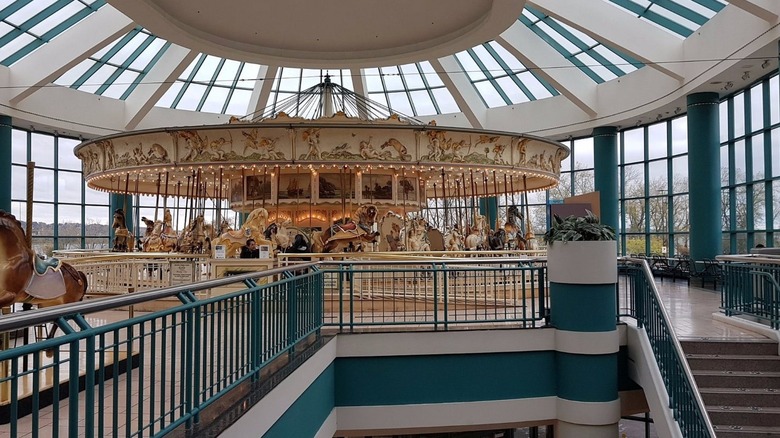 A carousel inside Destiny USA