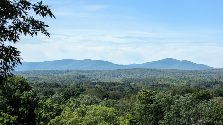 A view of the Catskills in upstate New York