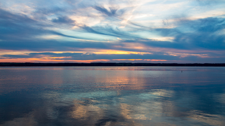 Sunset over Lake Seneca