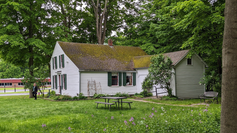 Part of the Swart-Wilcox House Museum in Oneonta, New York