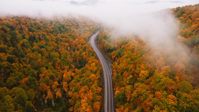 roadtrip during the Adirondacks, New York near Cascade Lakes