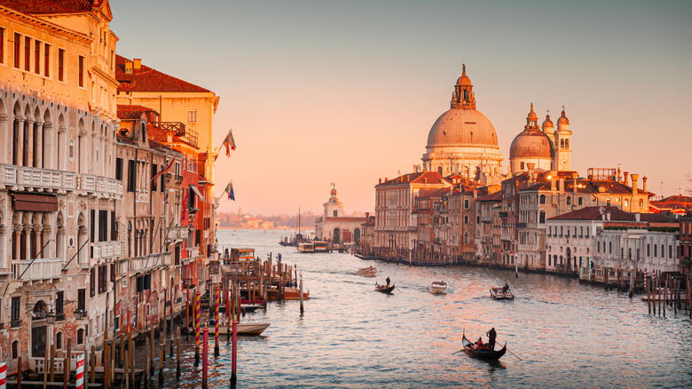The Grand Canal in Venice
