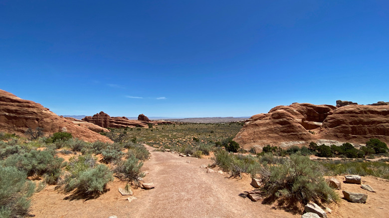 Landscape Arch Trail in Arches National Park