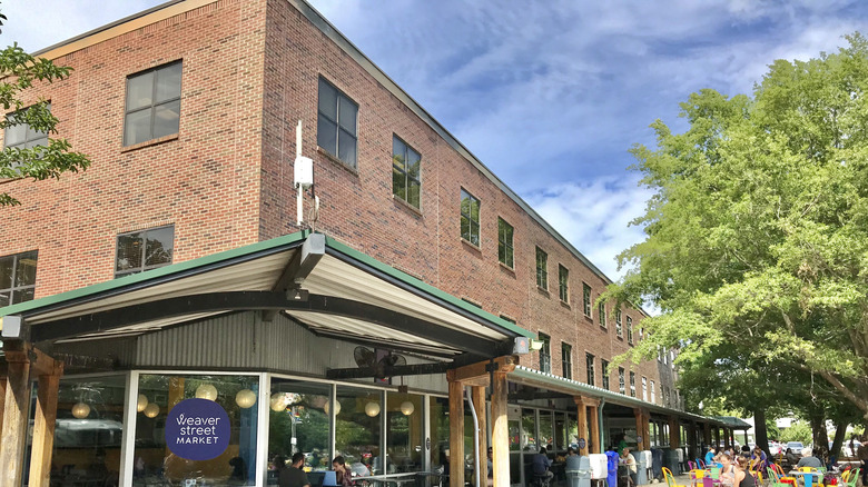 Weaver Street Market in downtown Carrboro, North Carolina