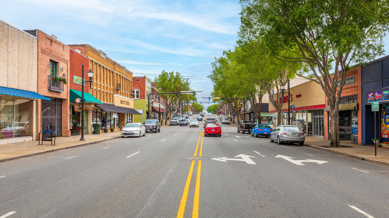 A wide-view look at downtown Lexington