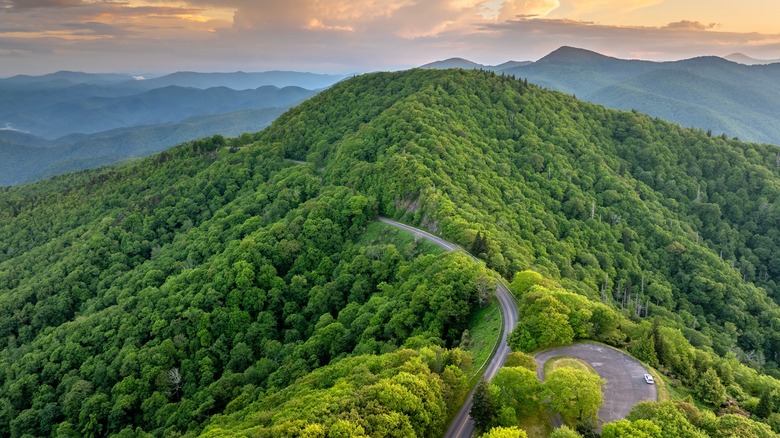 Mount Mitchell off Blue Ridge Parkway