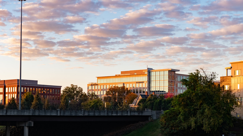 Office building in the Dilworth area, Charlotte, NC