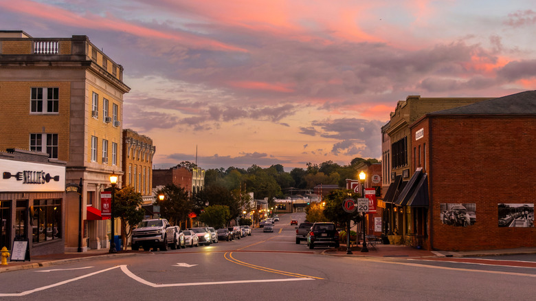 Main Street in Belmont, North Carolina