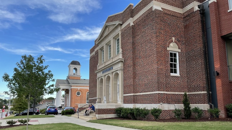 The Clayton Center in downtown Clayton, North Carolina