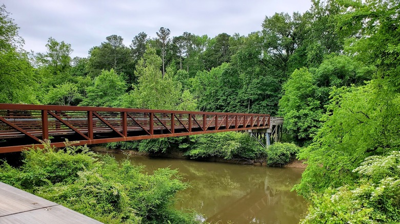 Clayton River Walk on the Neuse Greenway in Clayton, North Carolina