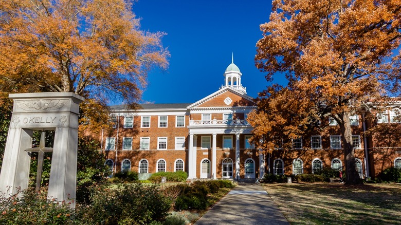 Alamance Building at Elon University in Elon, North Carolina