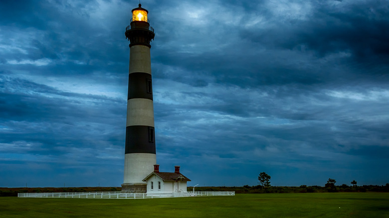 Nightfall at Cape Hatteras Lighthouse