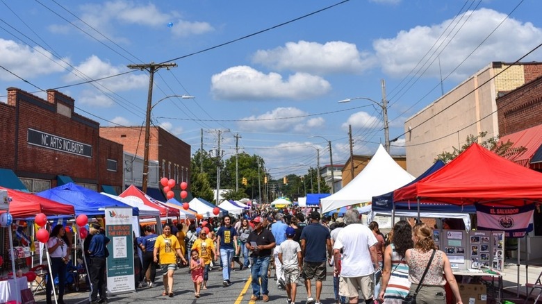 Downtown Siler City, North Carolina