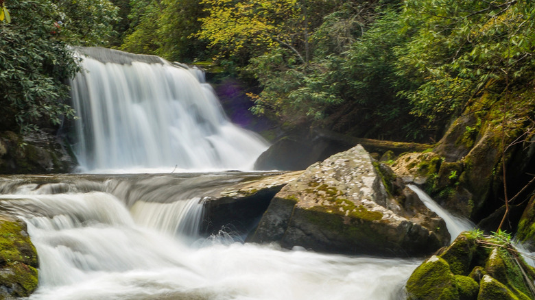 Yellow Creek Falls in North Carolina