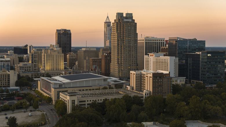 Skyline of Raleigh, North Carolina