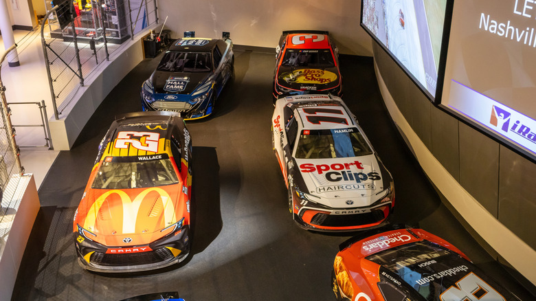 Racing simulators at the NASCAR Hall of Fame