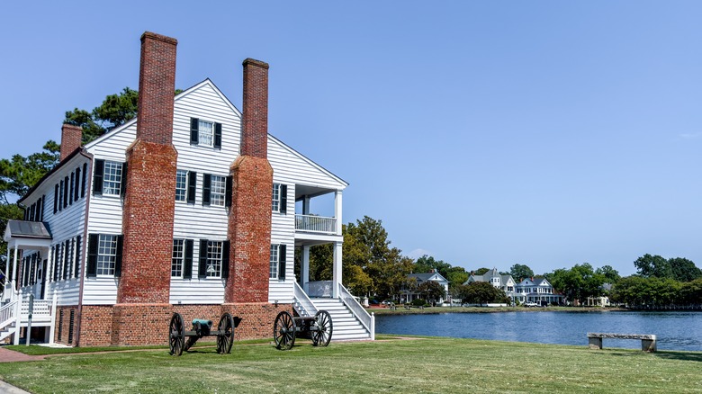 Historic Edenton, North Carolina waterfront