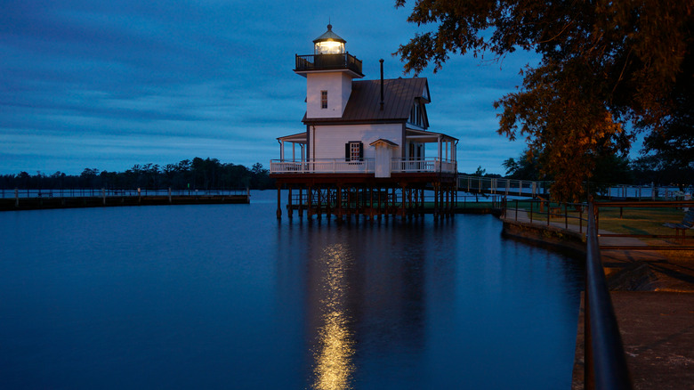 Roanoke River Lighthouse in Edenton, NC
