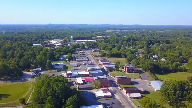 Aerial view of Mount Gilead