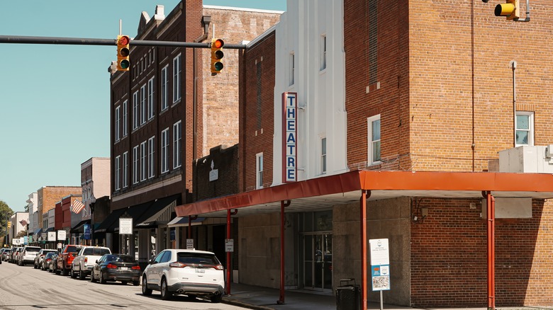 The Howell Theater in downtown Smithfield, North Carolina