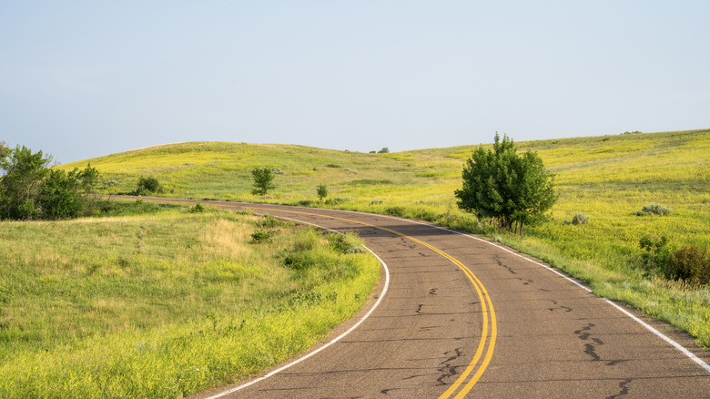 A large scenic stretch in North Dakota
