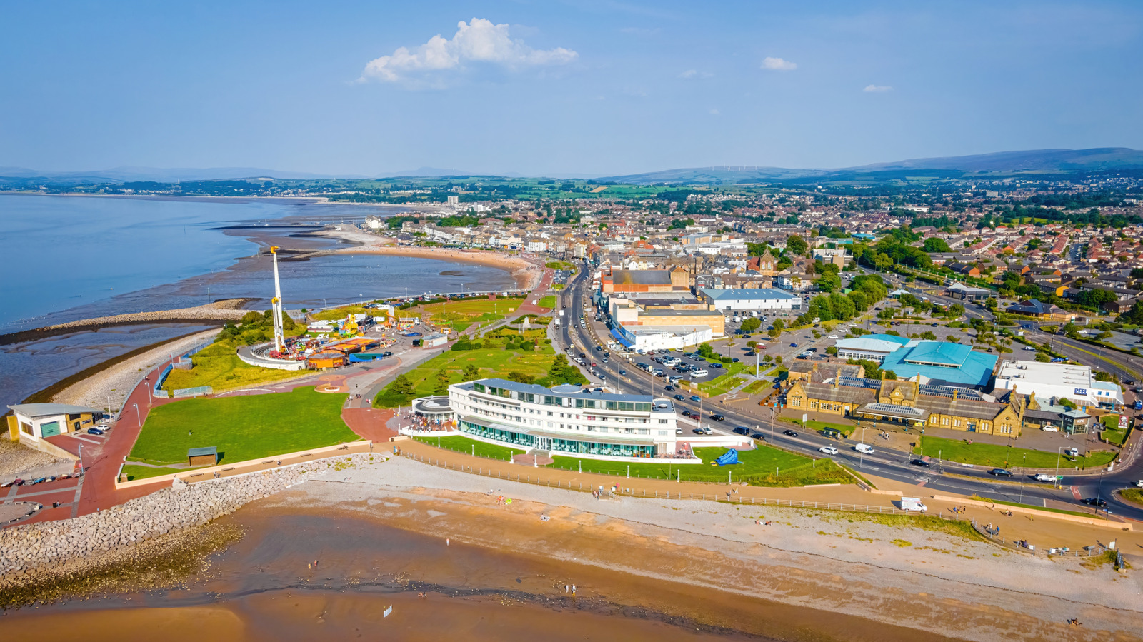 North Of Blackpool Is A Charming Coastal Town With Sea Views, Shops, And Tasty Restaurants