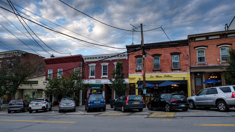 Irvington, NY's Main Street