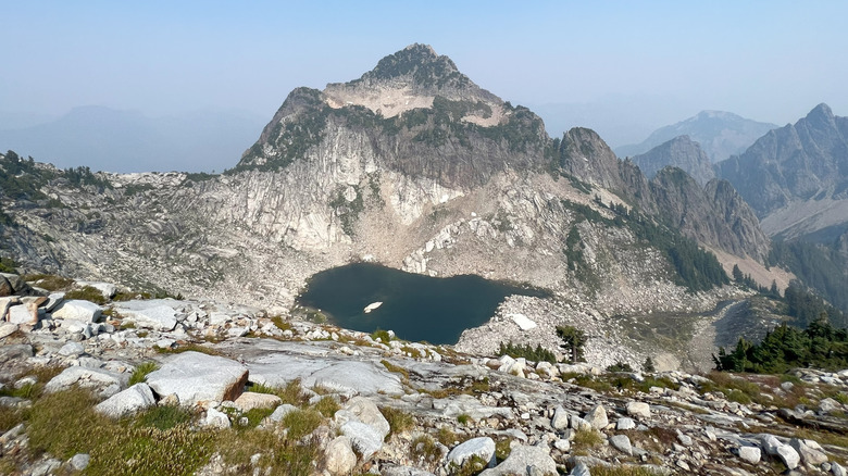 Vesper Lake in the North Cascades Mountains in Washington