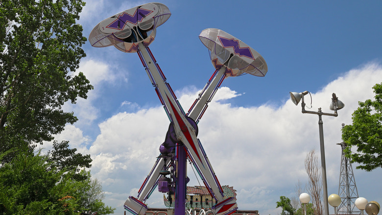 A ride inside Lakeside Amusement Park in Denver.