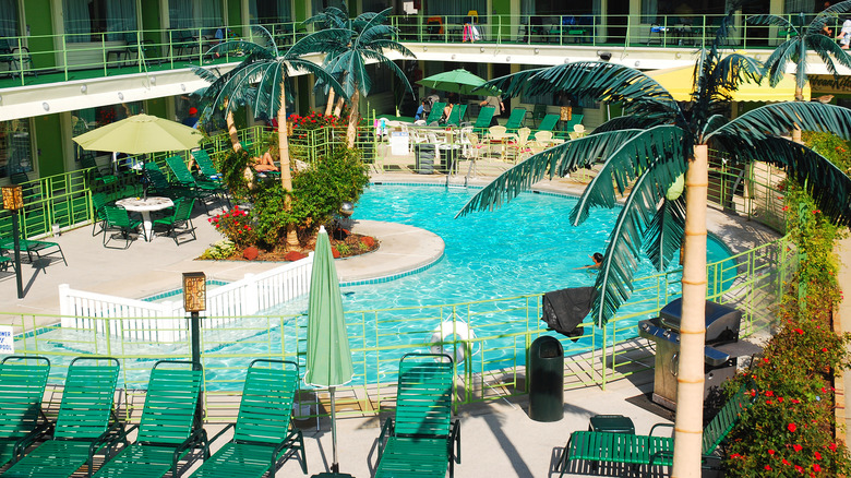 Pool at Caribbean Motel