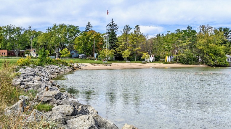 View of Haserot Park, Michigan