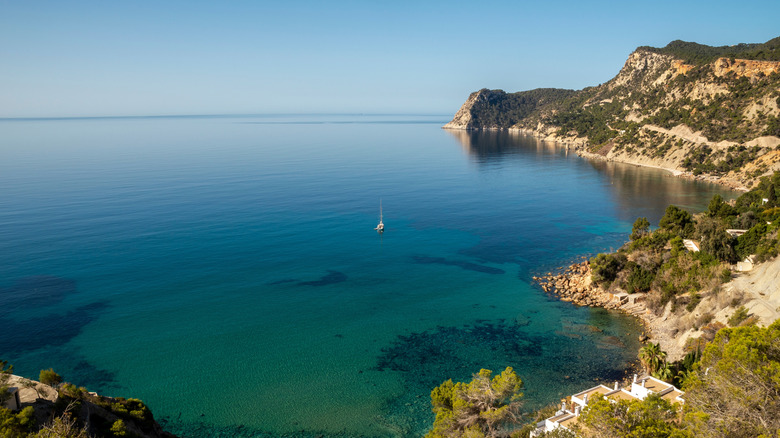 Cala Llentrisca on Ibiza