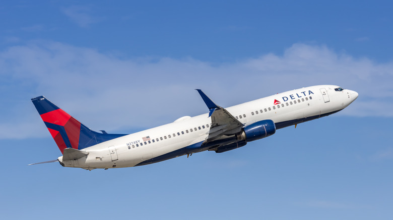 A Delta plane takes off from Fort Lauderdale's Airport