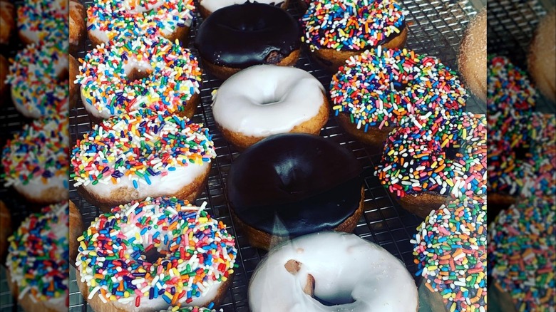 Fresh donuts from Bob's Grill