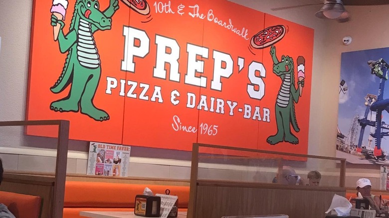 Inside Prep's Pizza & Dairy Bar