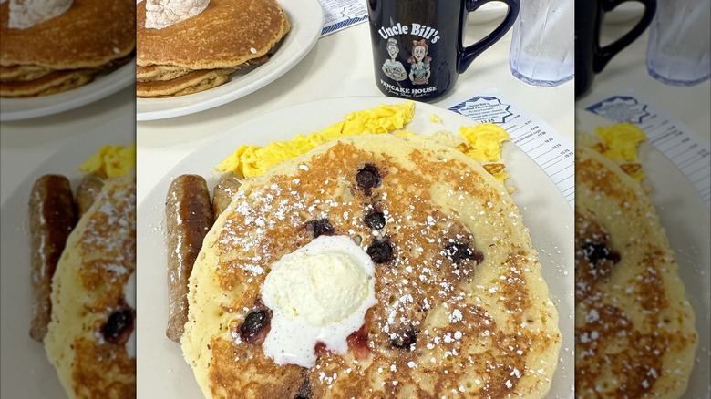Pancake plate from Uncle Bill's Pancake House