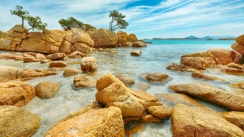 Capriccioli beach on the Costa Smeralda near Arzachena