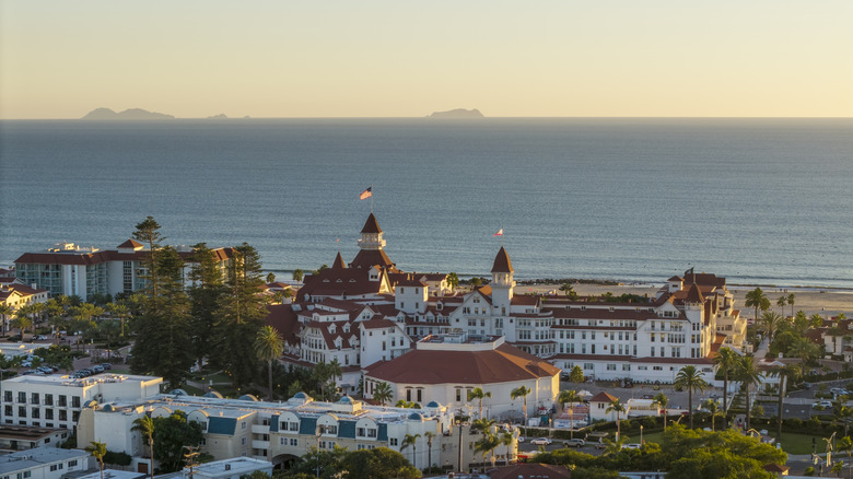 View of the Hotel Coronado in California