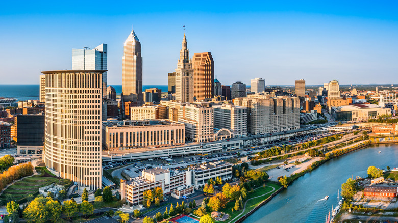 City skyline of Cleveland, Ohio