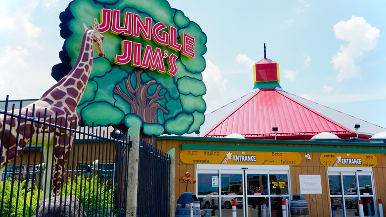 The entrance to Jungle Jim's International Market