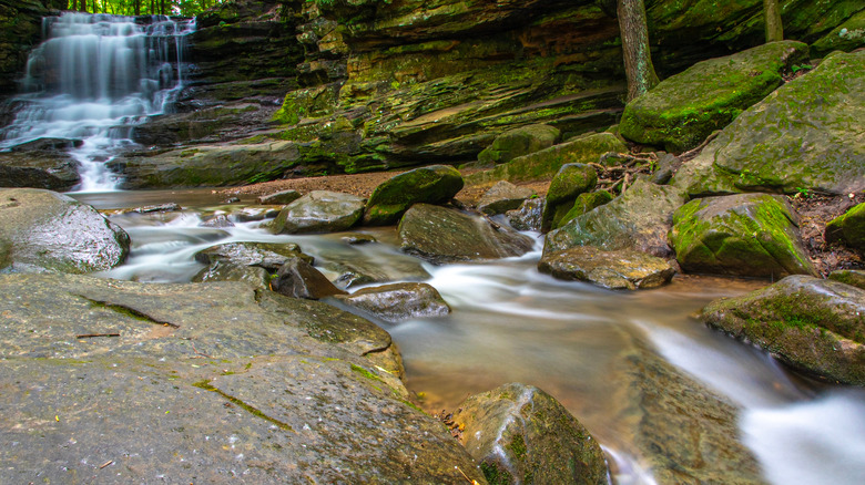 Honey Run Falls near Danville