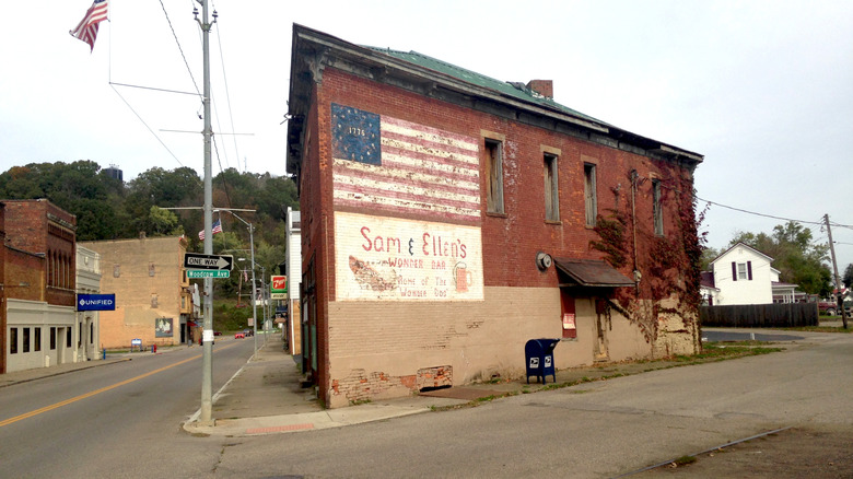 One of Glouster's ramshackle buildings