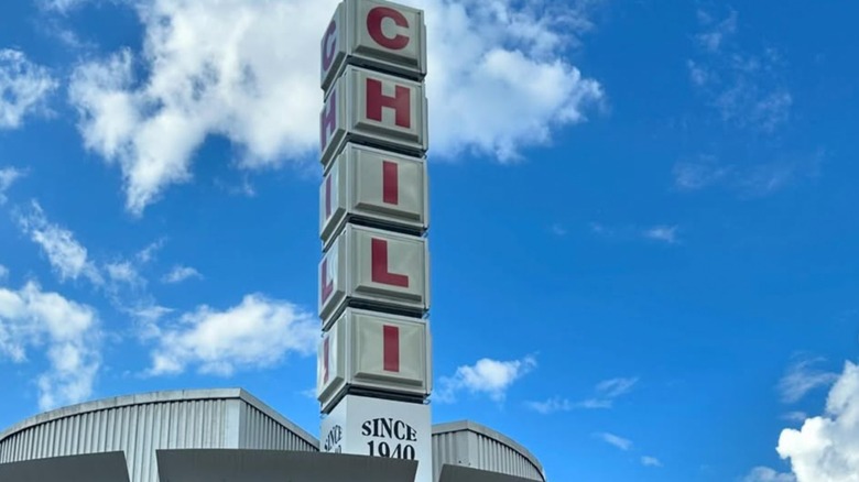 Camp Washington Chili sign